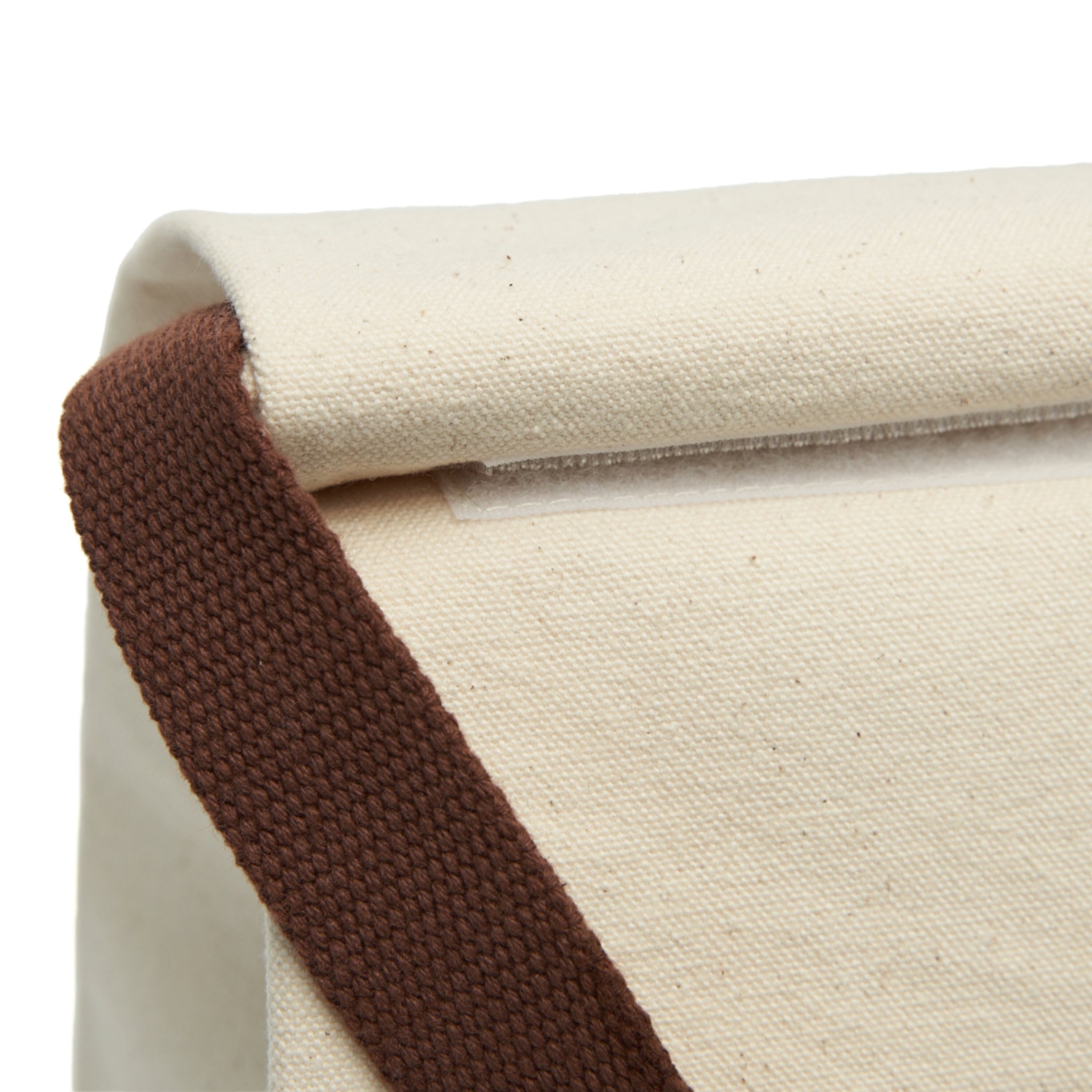 Eco-Friendly Canvas Lunch Bag with Strap, Perfect for School, Work, Picnics, Sustainable Living, LiMo Bamboo Design